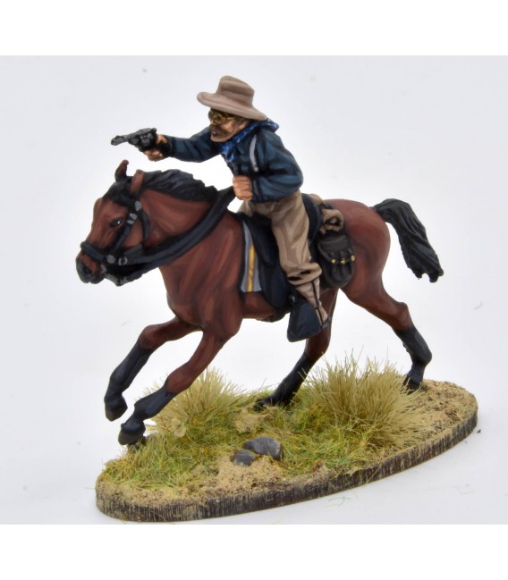 Theodore Roosevelt mounted