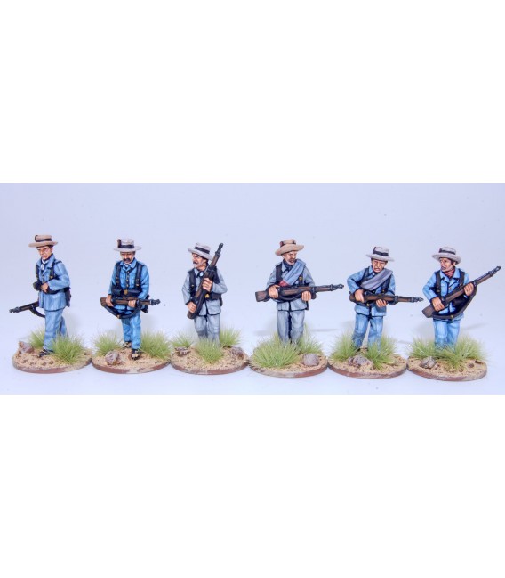 Spanish infantry advancing