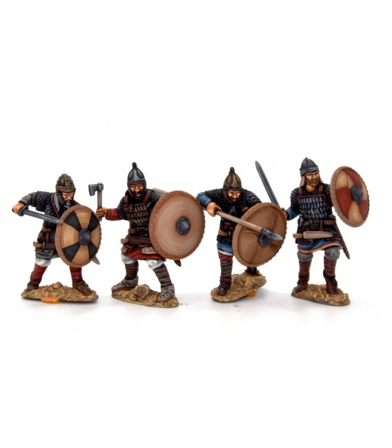 Armoured visigoth warriors