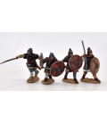 Armoured visigoth warriors