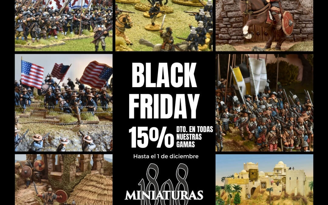 Black Friday – 15% de dto. en todas nuestras gamas